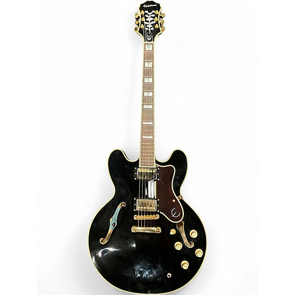 Used Epiphone Sheridan II Pro Ebony Hollow Body Electric Guitar