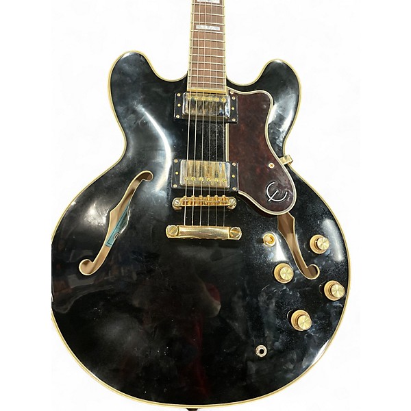 Used Epiphone Sheridan II Pro Ebony Hollow Body Electric Guitar