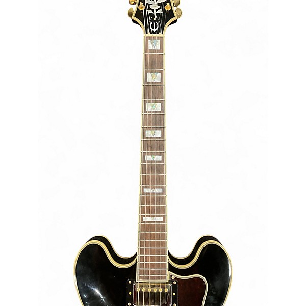Used Epiphone Sheridan II Pro Ebony Hollow Body Electric Guitar