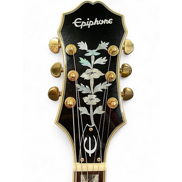 Used Epiphone Sheridan II Pro Ebony Hollow Body Electric Guitar