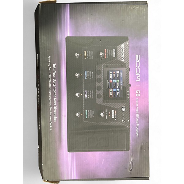 Used Zoom G6 Multi-Effects Effect Processor