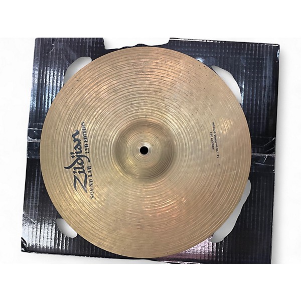 Used Zildjian 14in SOUND LAB LTD EDITION HI HAT PAIR Cymbal