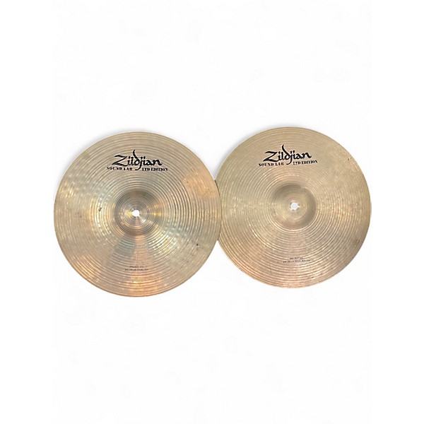 Used Zildjian 14in SOUND LAB LTD EDITION HI HAT PAIR Cymbal