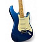 Used 2021 Fender American Ultra Stratocaster Cobra Blue Solid Body Electric Guitar