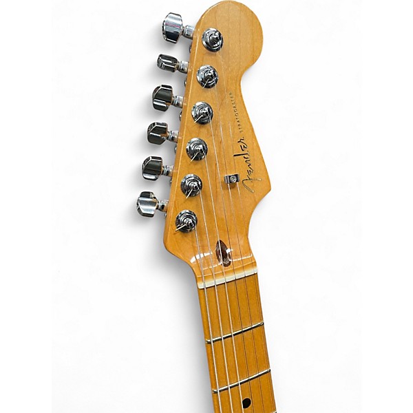 Used 2021 Fender American Ultra Stratocaster Cobra Blue Solid Body Electric Guitar