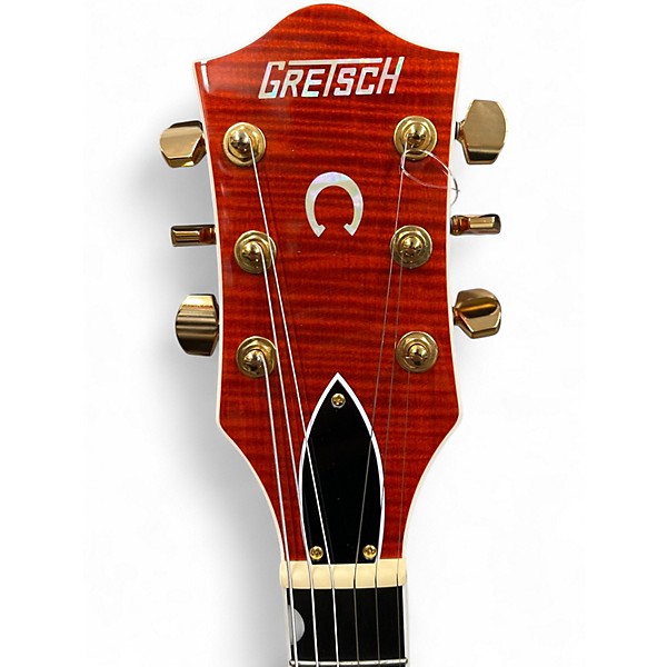 Used Gretsch Guitars G6120TFM PLAYER'S EDITION Trans Orange Hollow Body Electric Guitar