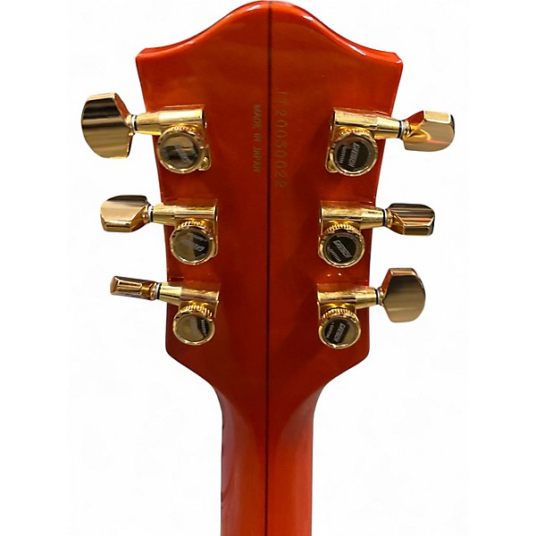 Used Gretsch Guitars G6120TFM PLAYER'S EDITION Trans Orange Hollow Body Electric Guitar