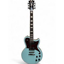 Used D'Angelico premier atlantic baby blue Solid Body Electric Guitar