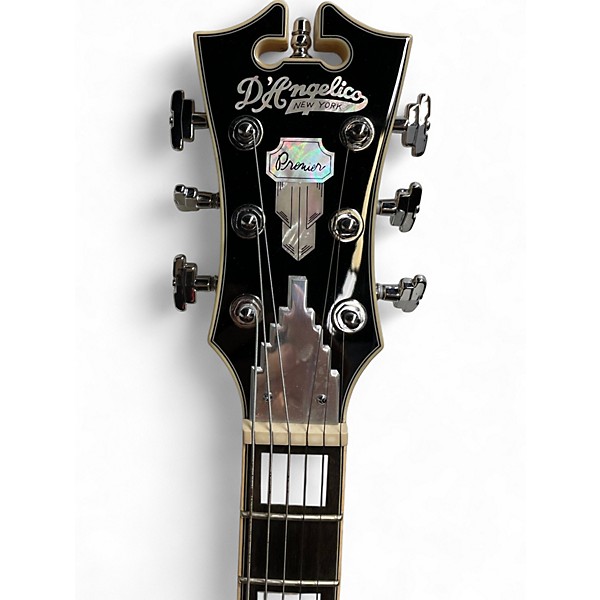 Used D'Angelico premier atlantic baby blue Solid Body Electric Guitar