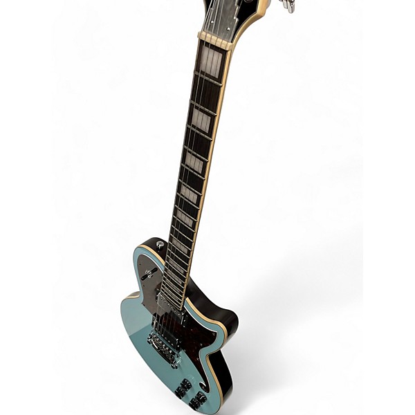 Used D'Angelico premier atlantic baby blue Solid Body Electric Guitar