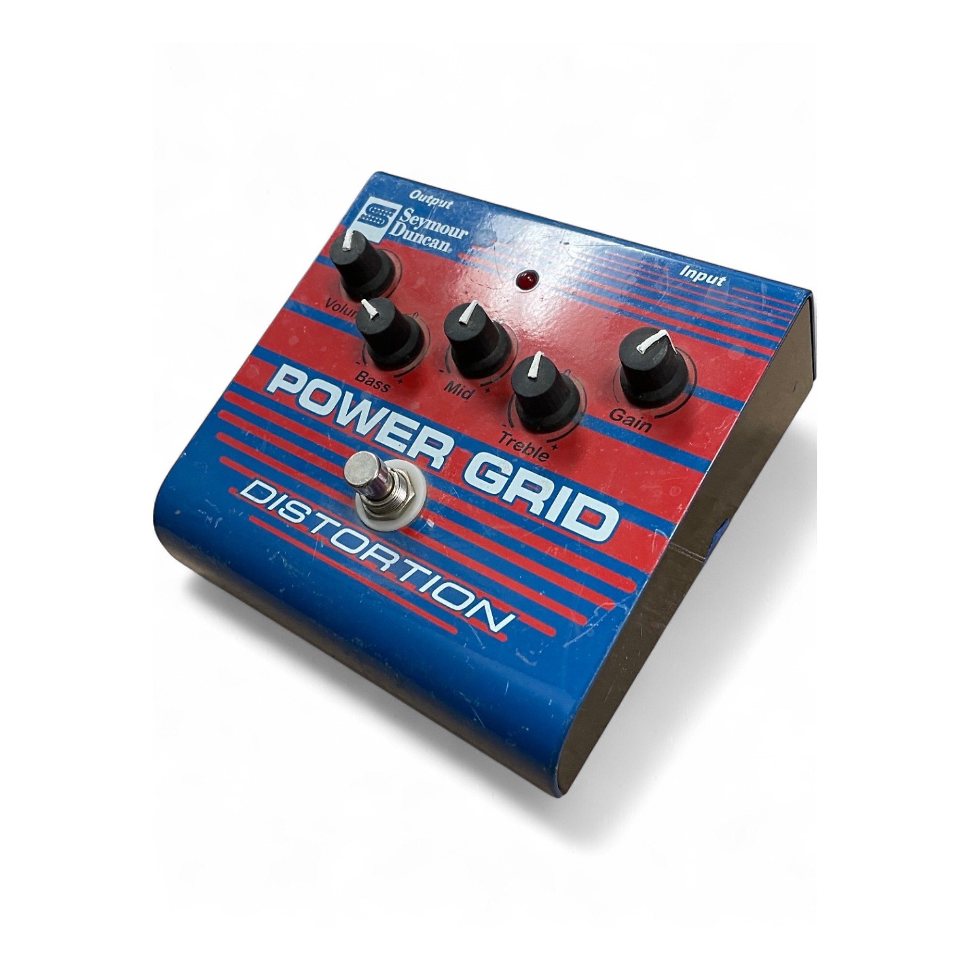 Used Seymour Duncan SFX08 Power Grid Distortion Effect Pedal
