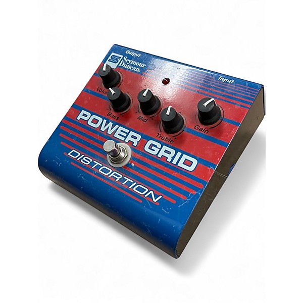 Used Seymour Duncan SFX08 Power Grid Distortion Effect Pedal