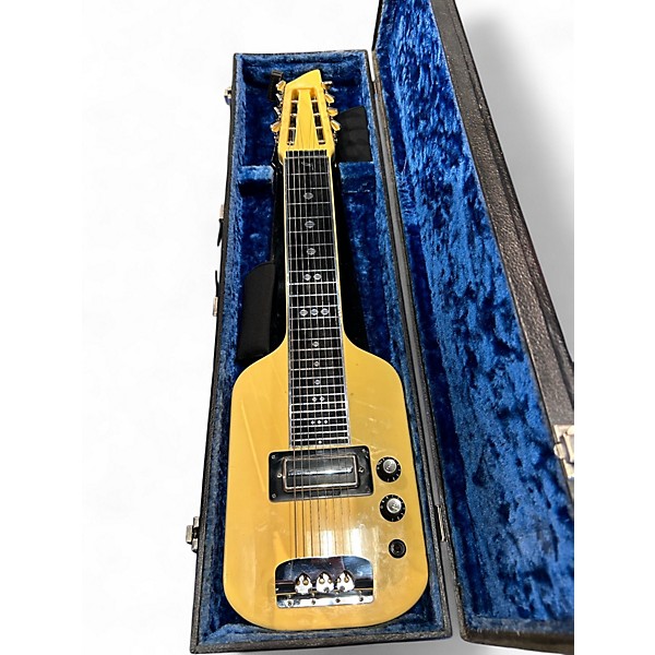 Used Framus Lap Steel Hawaii 800 Antique Ivory Solid Body Electric Guitar