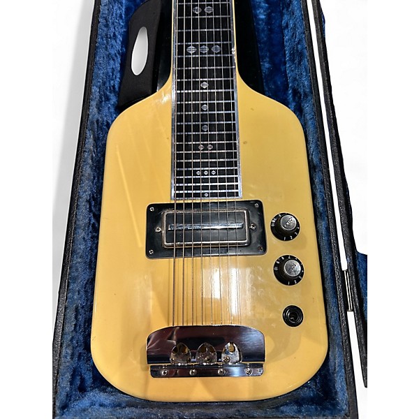 Used Framus Lap Steel Hawaii 800 Antique Ivory Solid Body Electric Guitar