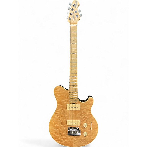 Used Ernie Ball Music Man Axis Super Sport Figured Natural Solid Body Electric Guitar