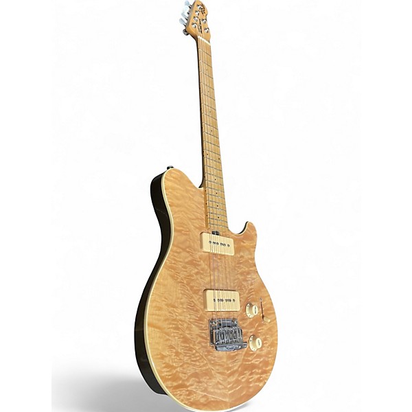 Used Ernie Ball Music Man Axis Super Sport Figured Natural Solid Body Electric Guitar