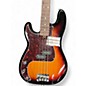 Used Fender LEFT HANDED PRECISION BASS 2 Color Sunburst Electric Bass Guitar