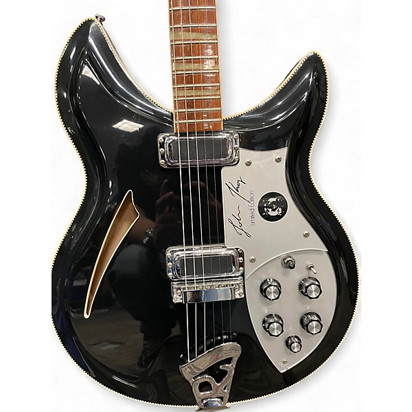 Vintage 1990 Rickenbacker 381JK JETGLOW Hollow Body Electric Guitar