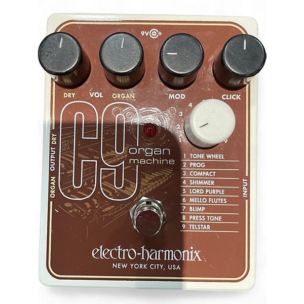 Used Electro-Harmonix C9 Organ Machine Effect Pedal