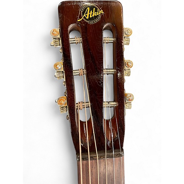 Used Atkin 000-12S Natural Classical Acoustic Electric Guitar