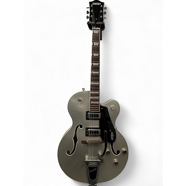 Used Gretsch Guitars G5420T Electromatic Silver Hollow Body Electric Guitar