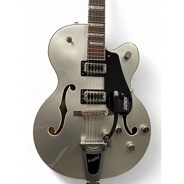 Used Gretsch Guitars G5420T Electromatic Silver Hollow Body Electric Guitar