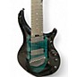 Used Ernie Ball Music Man John Petrucci Majesty 8 Emerald Sky Solid Body Electric Guitar thumbnail