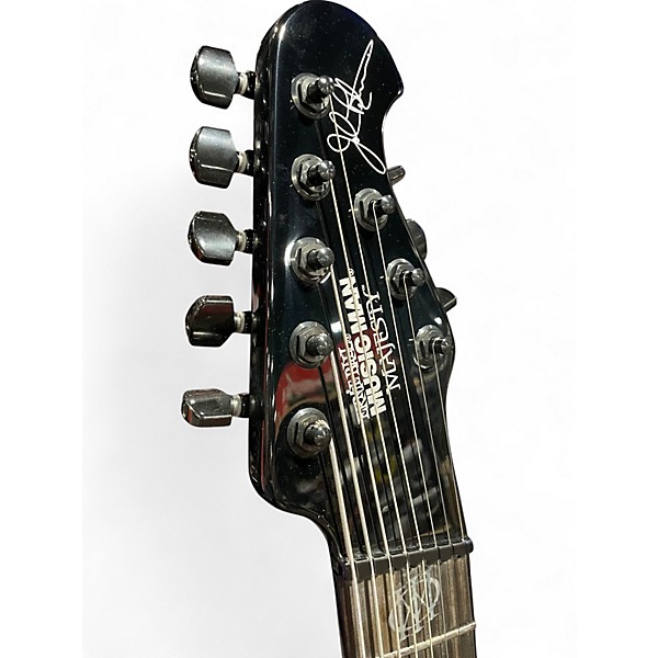 Used Ernie Ball Music Man John Petrucci Majesty 8 Emerald Sky Solid Body Electric Guitar