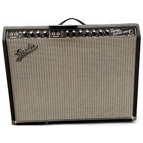 Used Fender 1965 Reissue Twin Reverb 85W 2x12 Tube Guitar Combo Amp