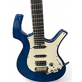 Used Parker Guitars Nitefly USA Trans Blue Solid Body Electric Guitar