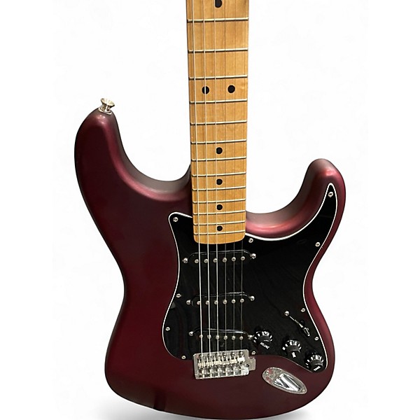 Used Fender Player Stratocaster Satin Red Solid Body Electric Guitar