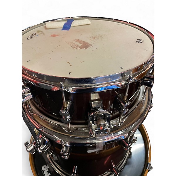 Used PDP by DW 6 Piece Concept Series Brown Drum Kit