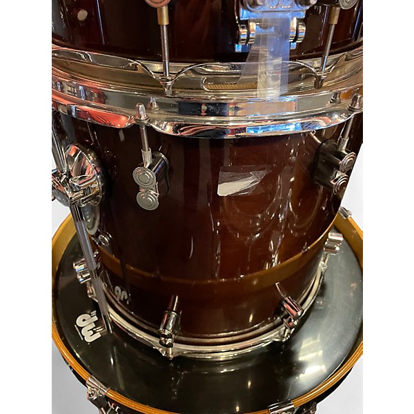 Used PDP by DW 6 Piece Concept Series Brown Drum Kit