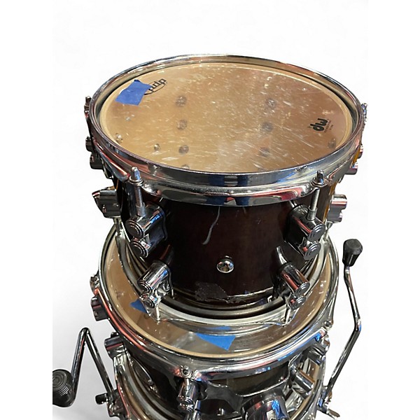 Used PDP by DW 6 Piece Concept Series Brown Drum Kit