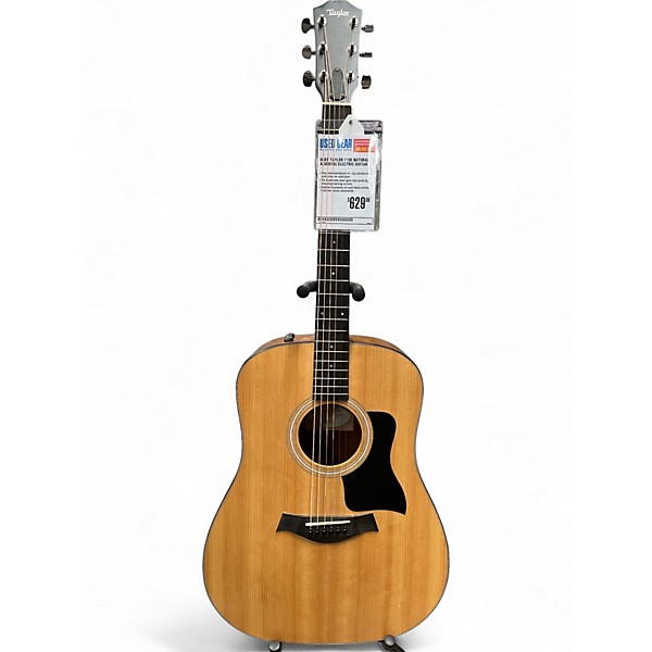 Used Taylor 110E Natural Acoustic Electric Guitar