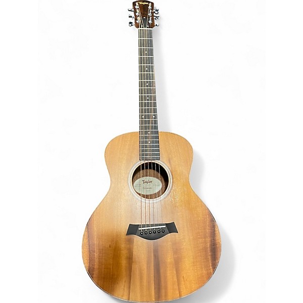 Used 2021 Taylor GS Mini Koa Antique Natural Acoustic Guitar