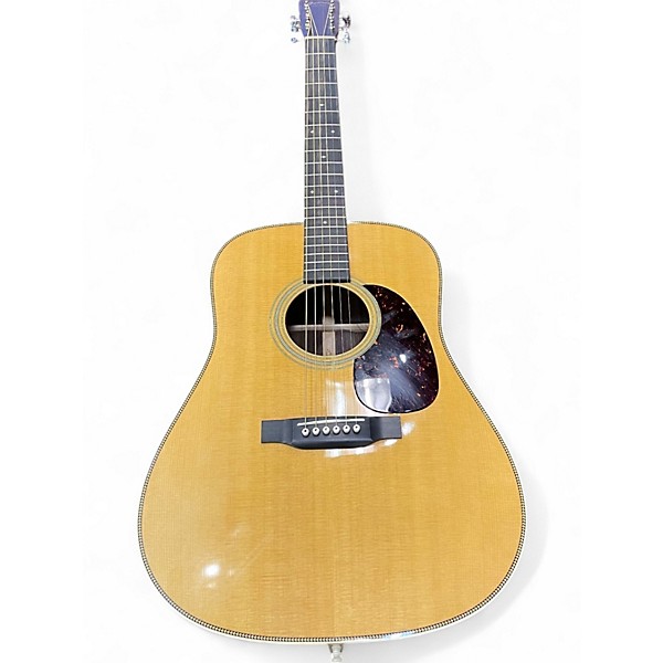 Used 2019 Martin HD28 Natural Acoustic Guitar