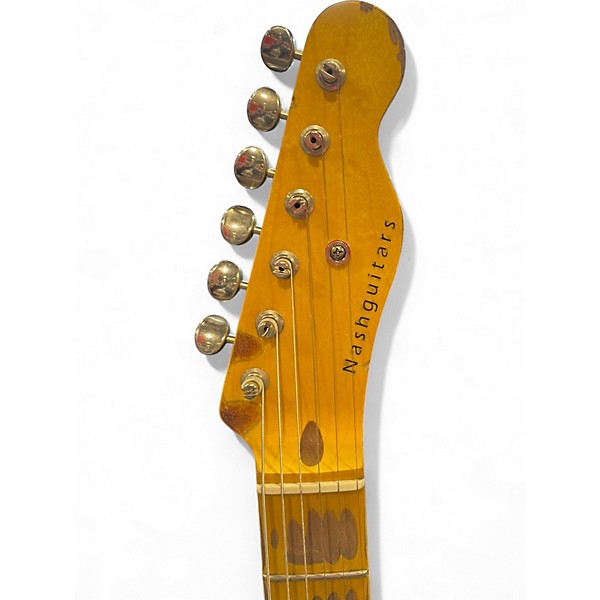 Used Nash Guitars T-52 Amber Solid Body Electric Guitar