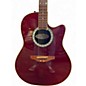 Used Ovation CC057 RED Acoustic Electric Guitar