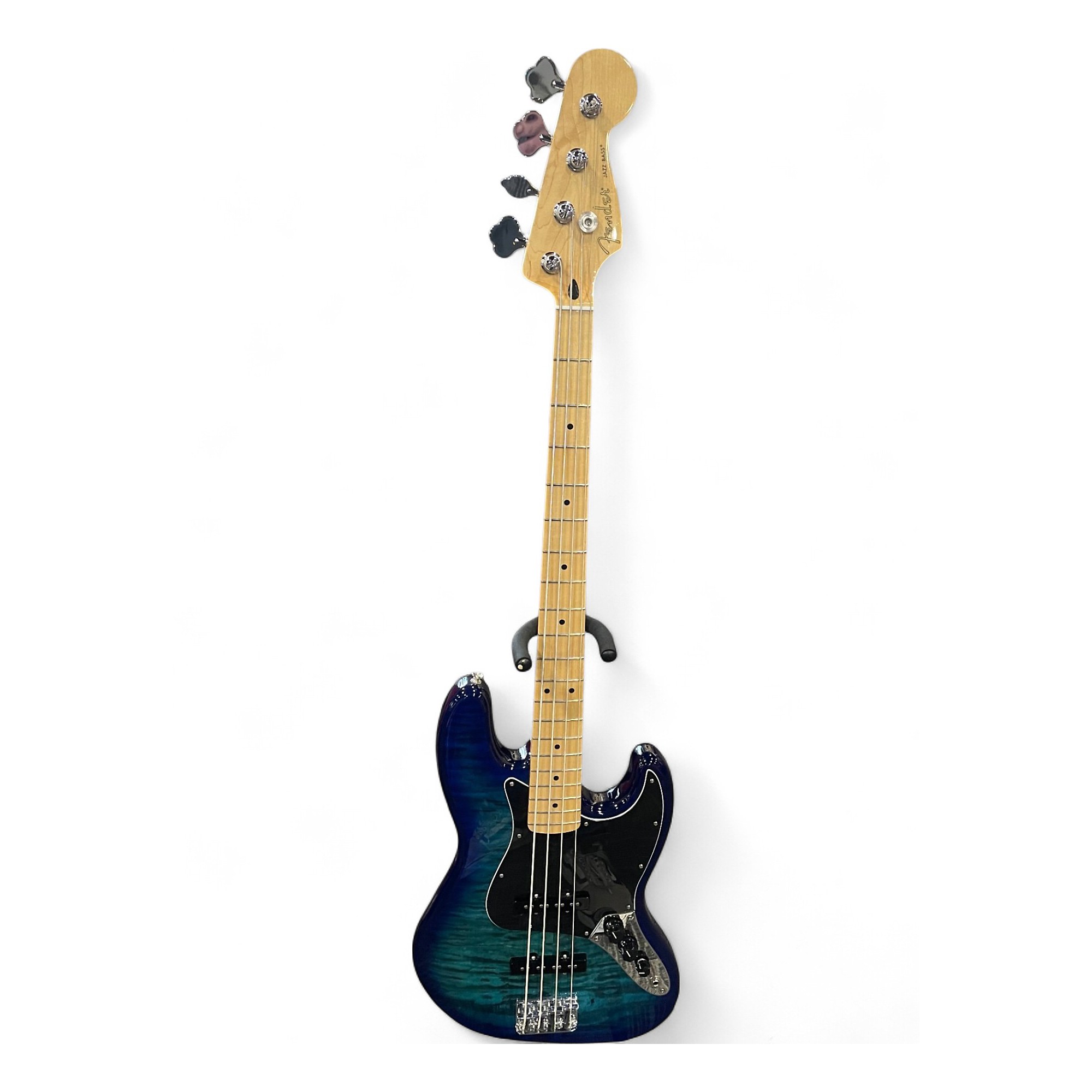 Used Fender Player Jazz Bass Blue Burst Electric Bass Guitar