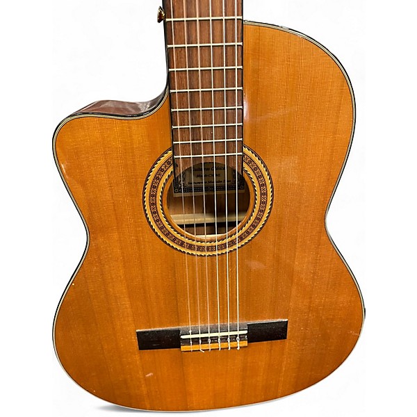 Used Espana CSCML Natural Classical Acoustic Electric Guitar