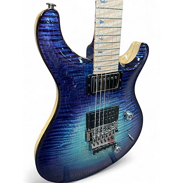 Used 2023 PRS Private Stock Custom 24 TRANS BLUE Solid Body Electric Guitar
