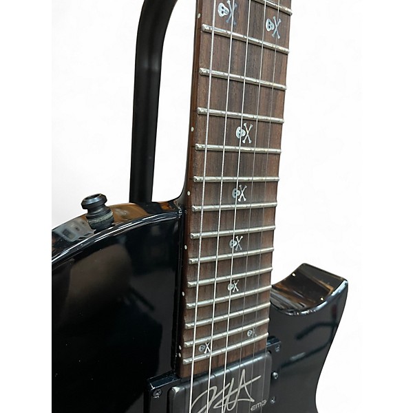 Used ESP KH330 Kirk Hammett Signature BLACK SPIDER Solid Body Electric Guitar