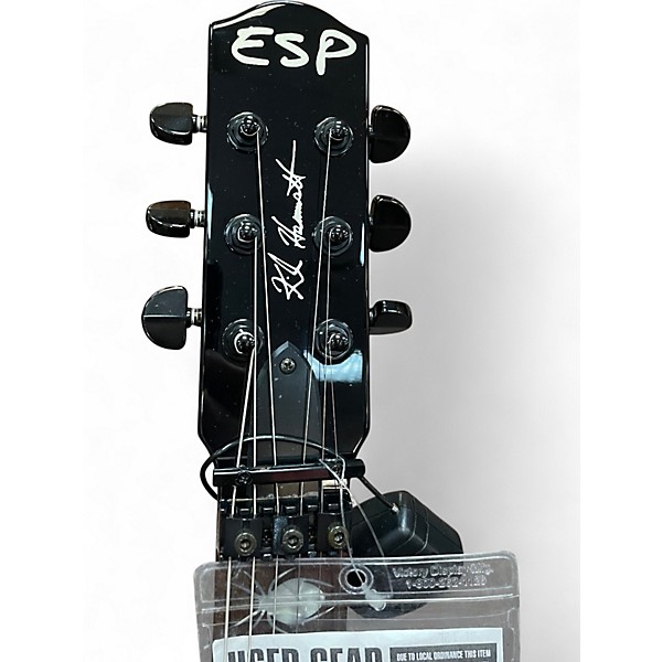 Used ESP KH330 Kirk Hammett Signature BLACK SPIDER Solid Body Electric Guitar