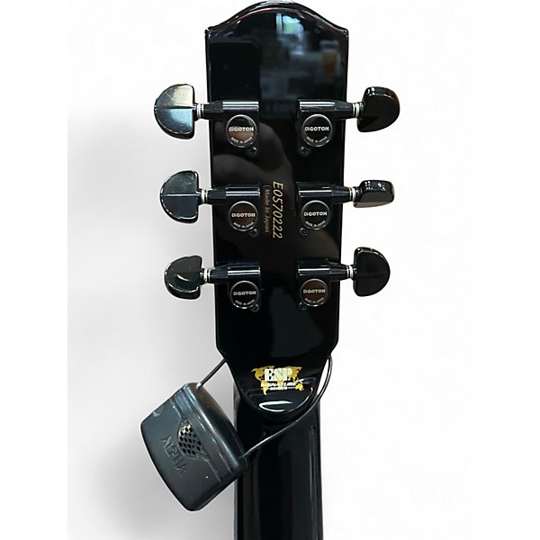 Used ESP KH330 Kirk Hammett Signature BLACK SPIDER Solid Body Electric Guitar