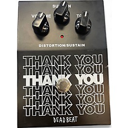 Used Deadbeat THANK YOU FUZZ Effect Pedal