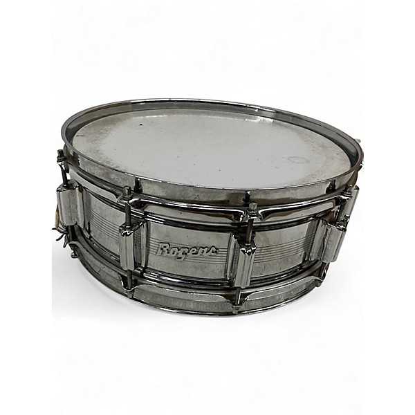 Used Rogers 5X14 DYNA-SONIC 7-LINE CHROME Drum