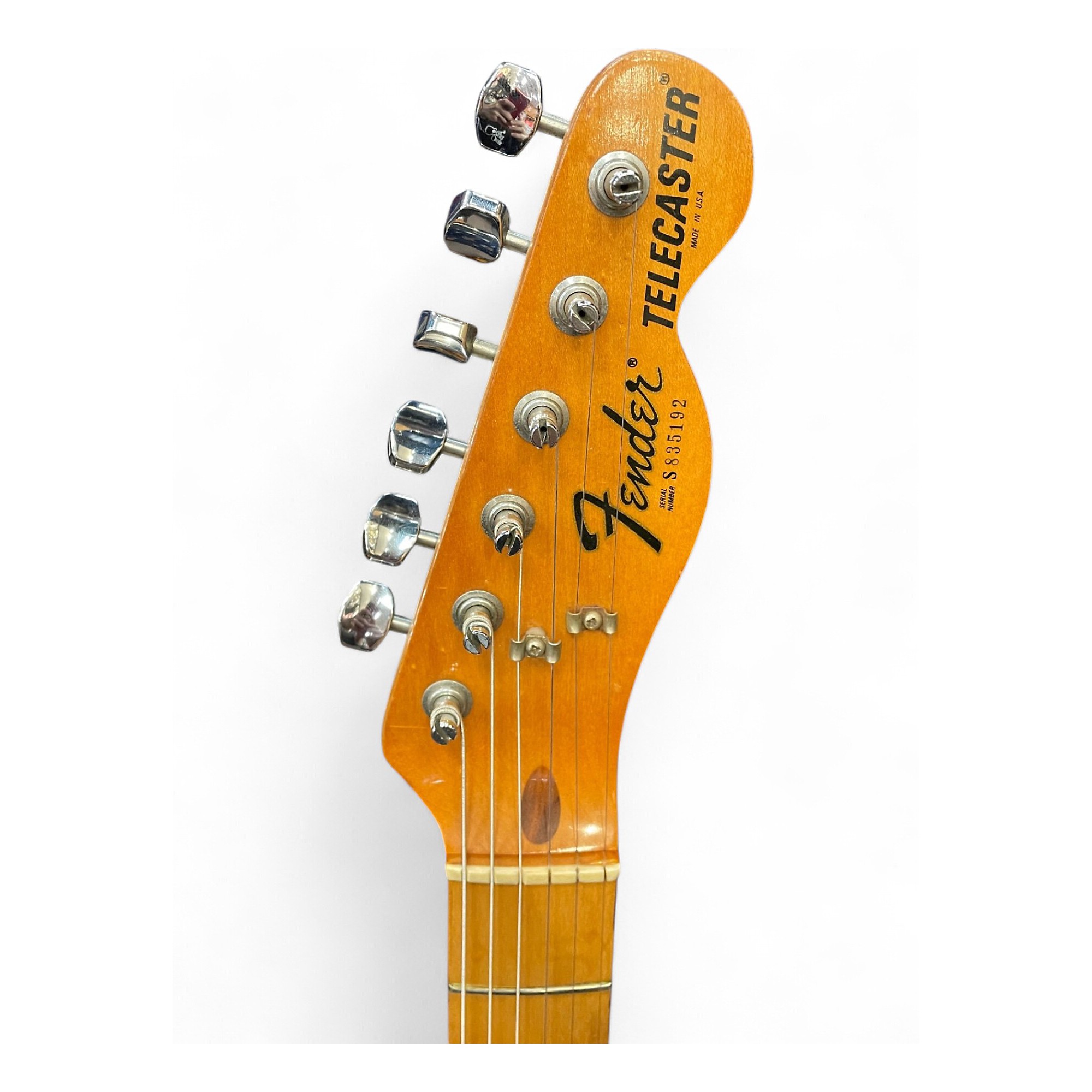 Vintage 1978 Fender Telecaster Antigua Solid Body Electric Guitar