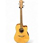 Used Lag Guitars T88DCE Natural Acoustic Electric Guitar thumbnail