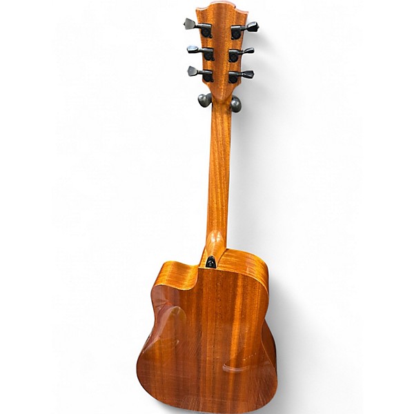 Used Lag Guitars T88DCE Natural Acoustic Electric Guitar